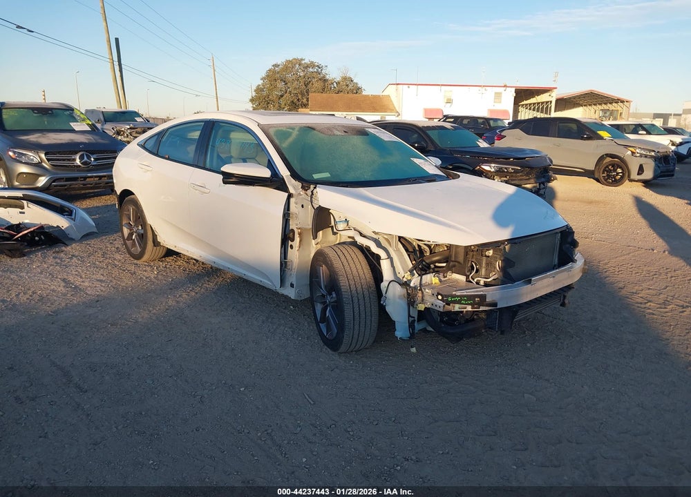2020 HONDA CIVIC EX VIN: 19XFC1F34LE011555