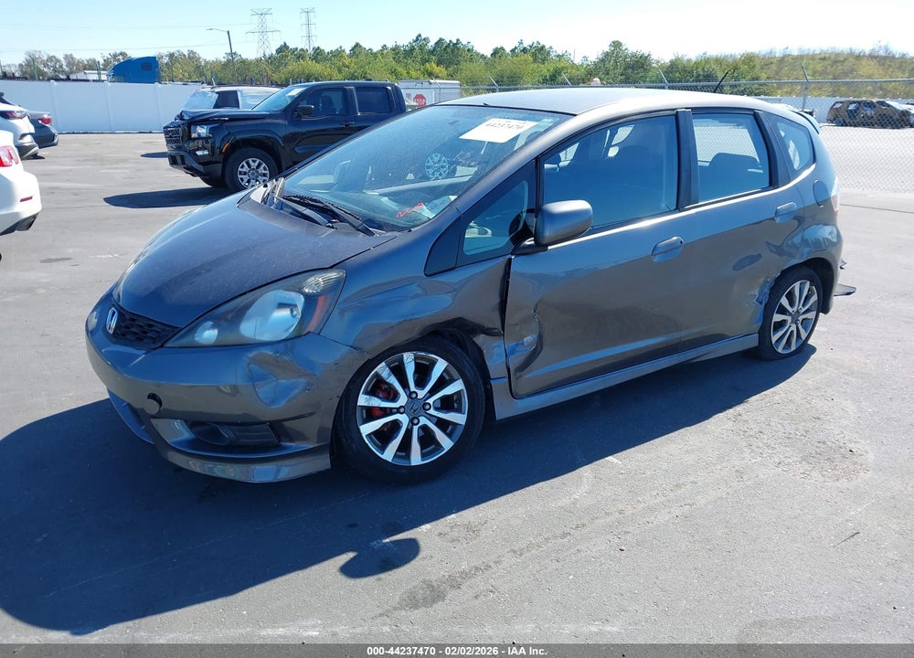2012 HONDA FIT SPORT VIN: JHMGE8H55CC027677