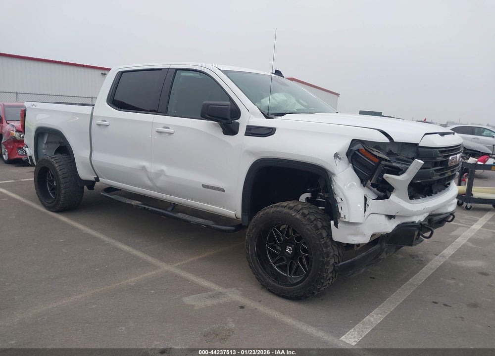 2024 GMC SIERRA 1500 4WD  SHORT BOX ELEVATION WITH 3SB VIN: 1GTPUCEK7RZ150565