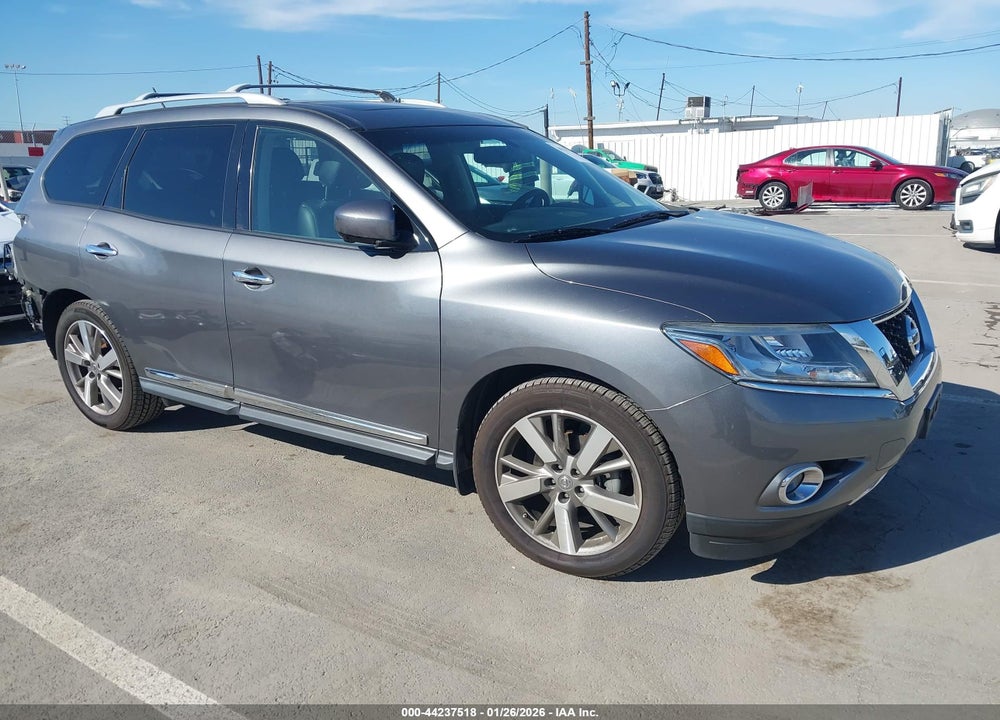 2015 NISSAN PATHFINDER PLATINUM VIN: 5N1AR2MN9FC608906