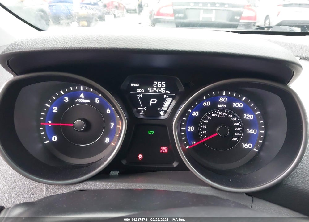 2013 HYUNDAI ELANTRA GL VIN: 5NPDH4AE9DH389645