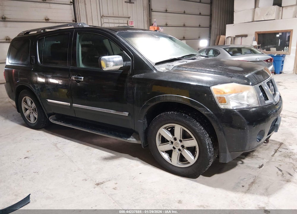 2014 NISSAN ARMADA PLATINUM VIN: 5N1BA0NEXEN607801