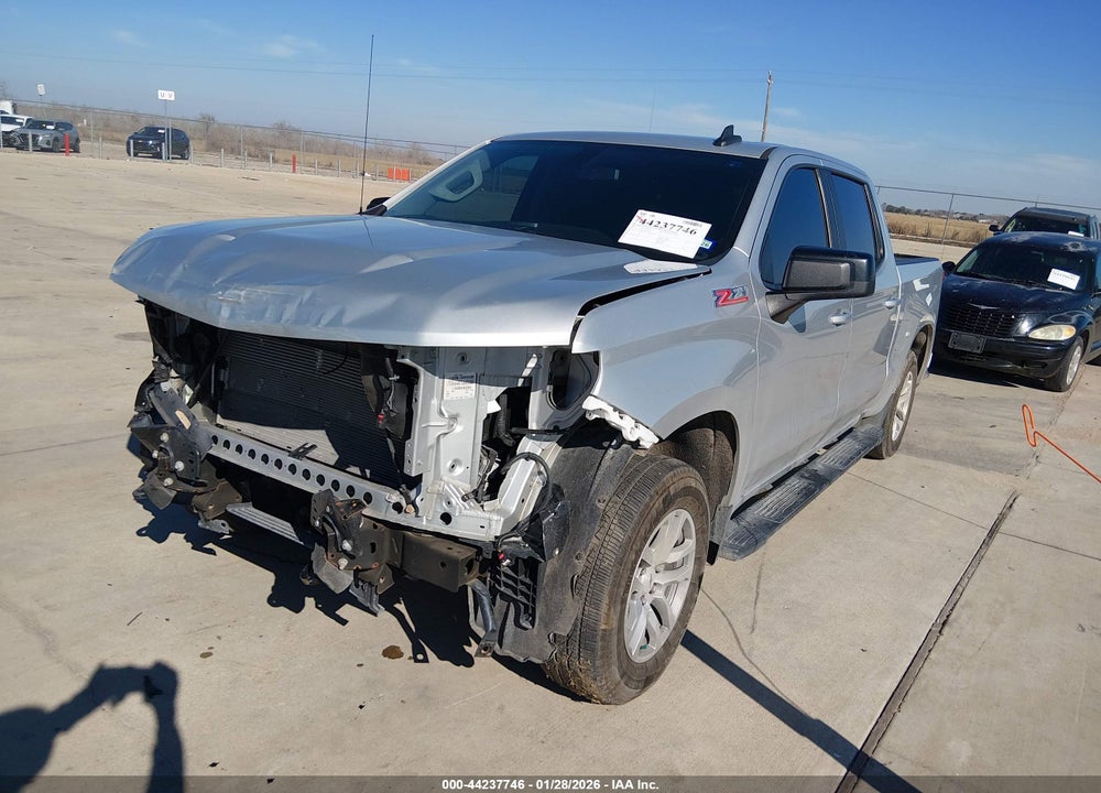 2022 CHEVROLET SILVERADO 1500 LTD 4WD  SHORT BED RST VIN: 1GCUYEED9NZ176941