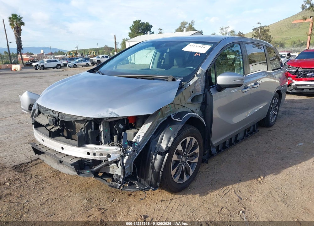 2022 HONDA ODYSSEY EX-L VIN: 5FNRL6H7XNB030313