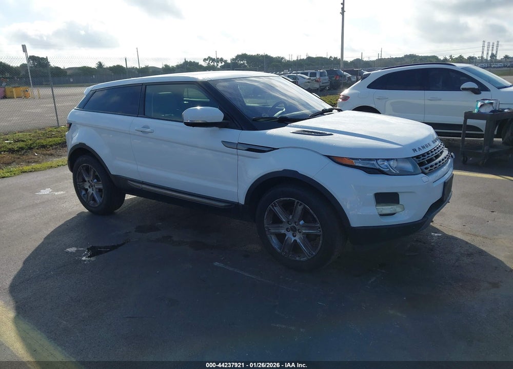 2012 LAND ROVER RANGE ROVER EVOQUE PURE PLUS VIN: SALVR1BG3CH664707