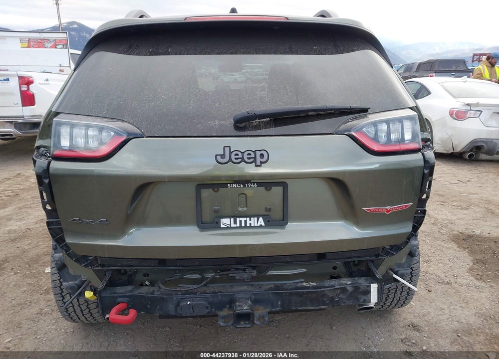 2019 JEEP CHEROKEE TRAILHAWK ELITE 4X4 VIN: 1C4PJMBX6KD329908