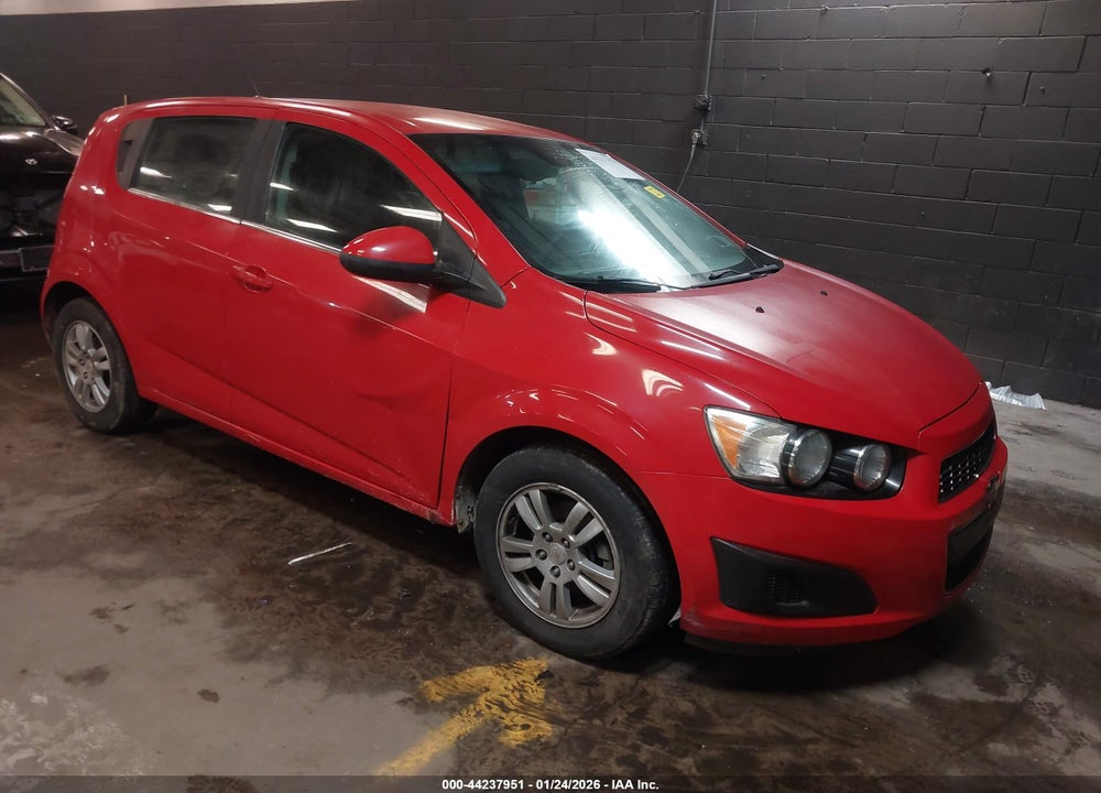 2012 CHEVROLET SONIC 2LT VIN: 1G1JC6SH2C4182176