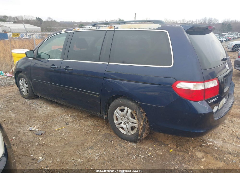 2007 HONDA ODYSSEY EX-L VIN: 5FNRL38787B050402