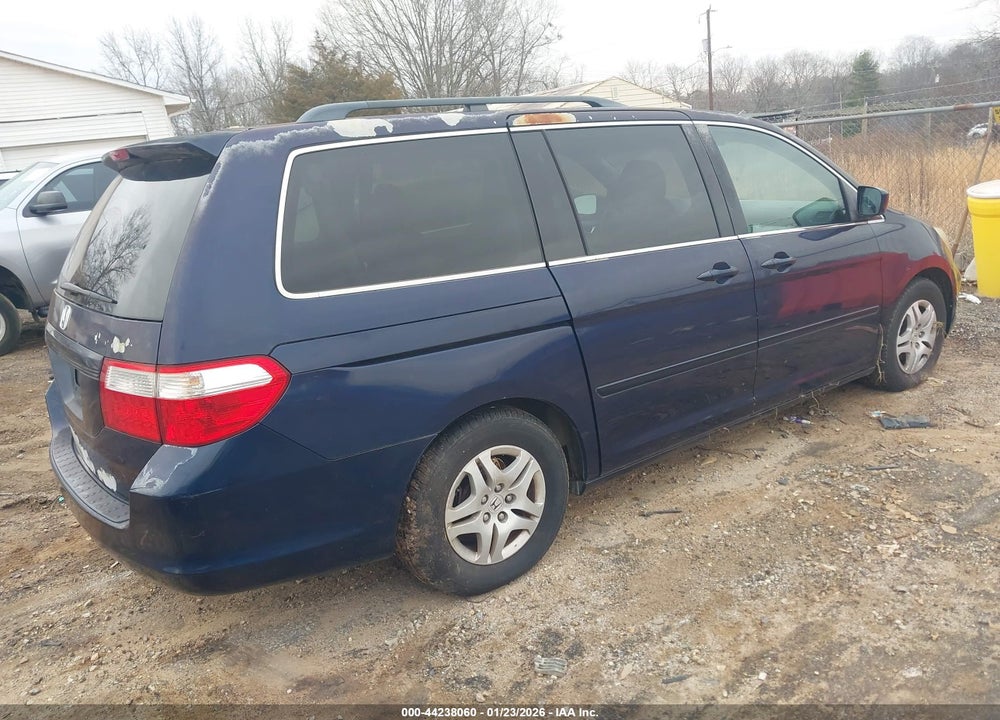 2007 HONDA ODYSSEY EX-L VIN: 5FNRL38787B050402