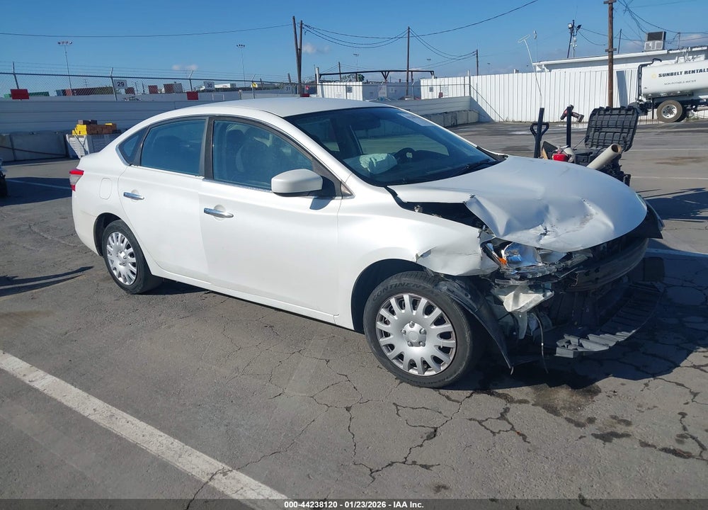 2013 NISSAN SENTRA S VIN: 3N1AB7AP5DL745292