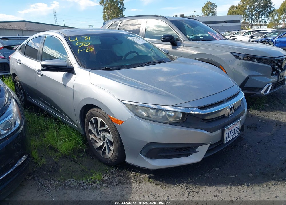 2017 HONDA CIVIC EX VIN: 2HGFC2F72HH527807