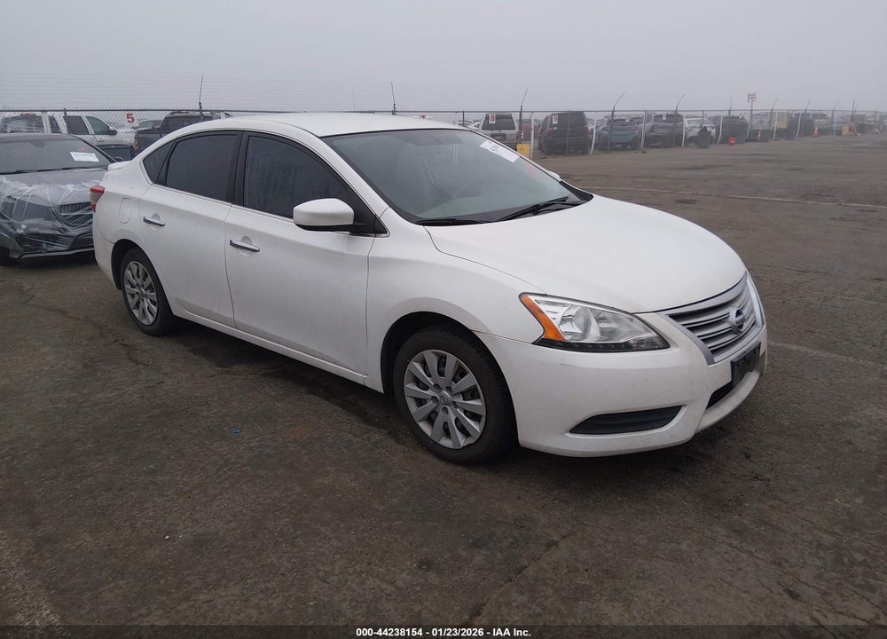 2013 NISSAN SENTRA S VIN: 3N1AB7APXDL744106