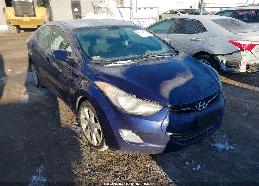 2011 HYUNDAI ELANTRA LIMITED VIN: 5NPDH4AE1BH049449