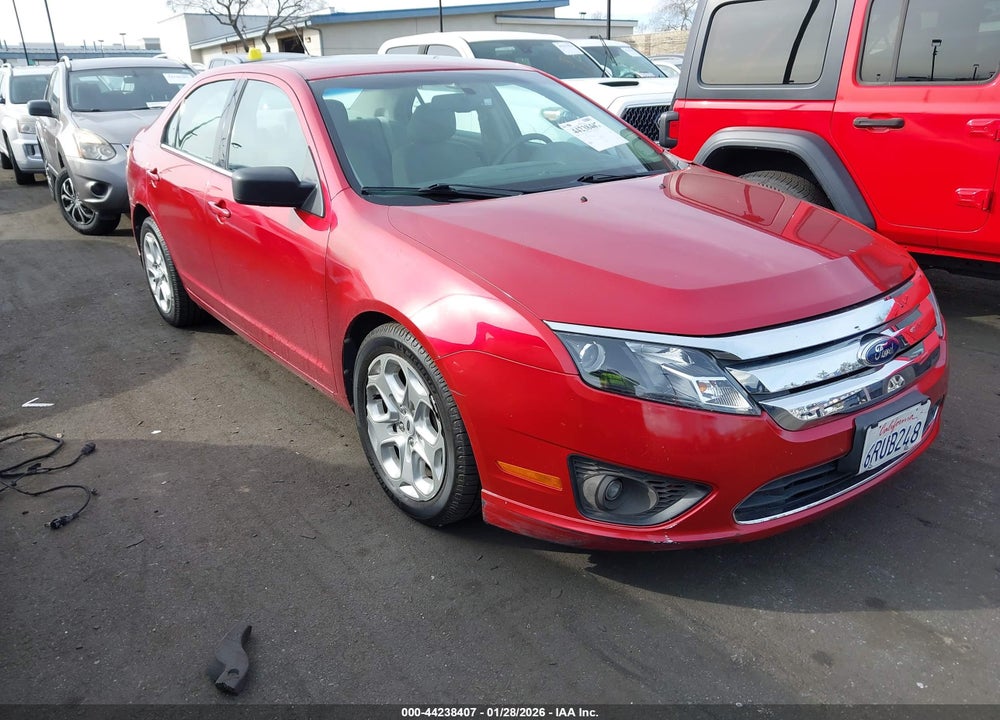 2011 FORD FUSION SE VIN: 3FAHP0HA2BR319601