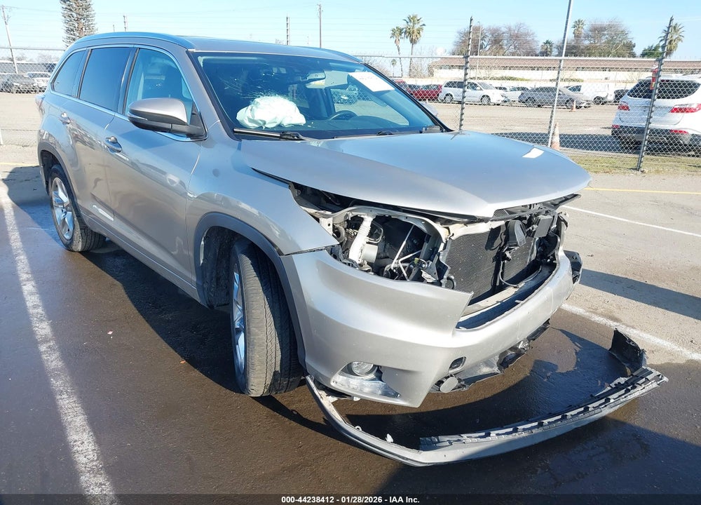 2015 TOYOTA HIGHLANDER LIMITED V6 VIN: 5TDYKRFH1FS050359