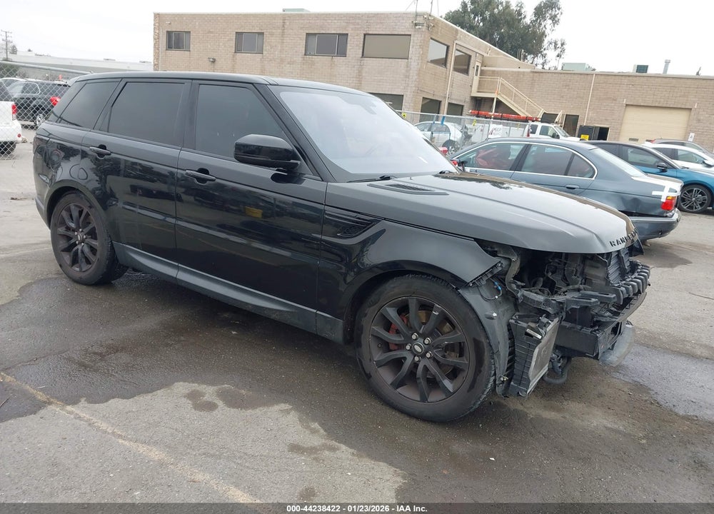2016 LAND ROVER RANGE ROVER SPORT 3.0L V6 SUPERCHARGED HSE VIN: SALWR2PF5GA658898