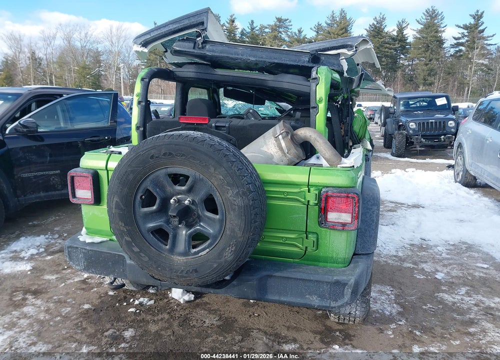 2018 JEEP WRANGLER SPORT 4X4 VIN: 1C4GJXAN8JW248641