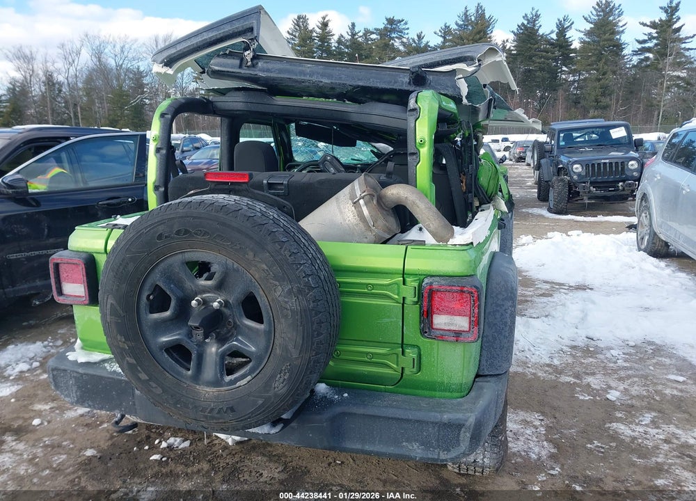 2018 JEEP WRANGLER SPORT 4X4 VIN: 1C4GJXAN8JW248641