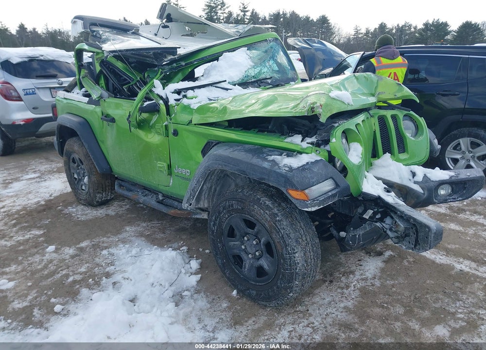 2018 JEEP WRANGLER SPORT 4X4 VIN: 1C4GJXAN8JW248641
