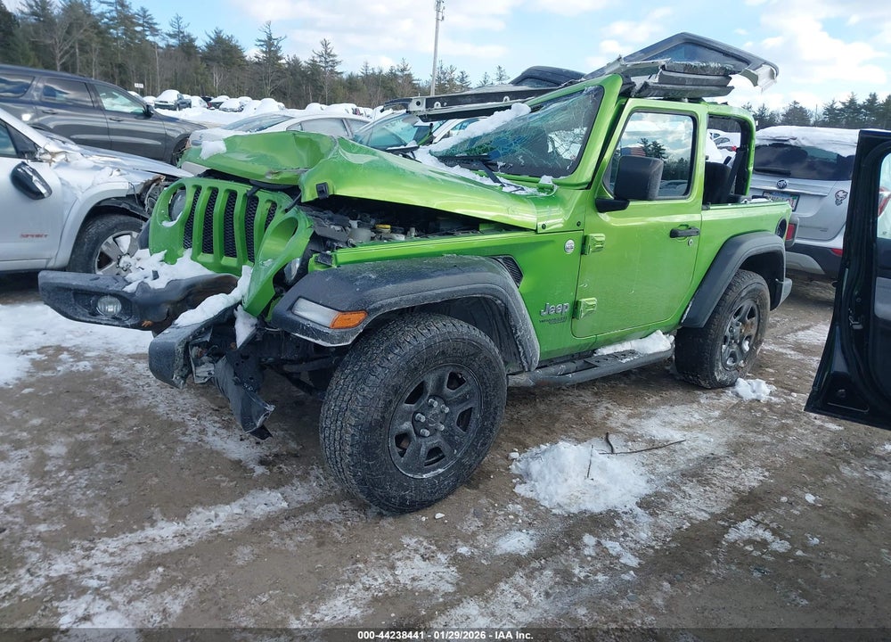 2018 JEEP WRANGLER SPORT 4X4 VIN: 1C4GJXAN8JW248641