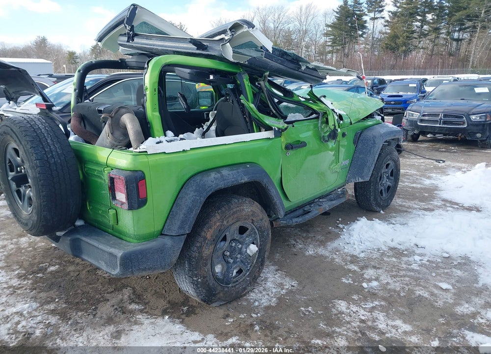 2018 JEEP WRANGLER SPORT 4X4 VIN: 1C4GJXAN8JW248641