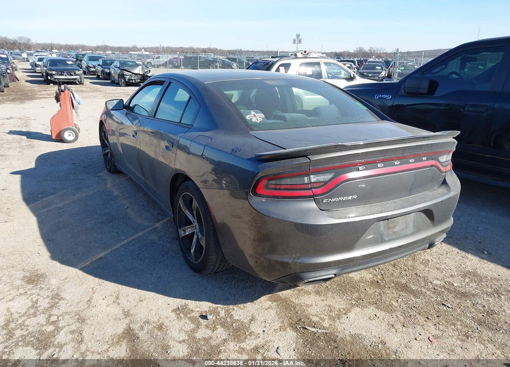 2017 DODGE CHARGER SE RWD VIN: 2C3CDXBG6HH625177