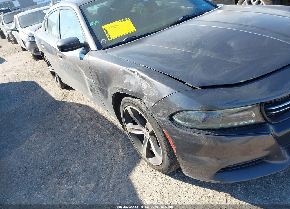 2017 DODGE CHARGER SE RWD VIN: 2C3CDXBG6HH625177