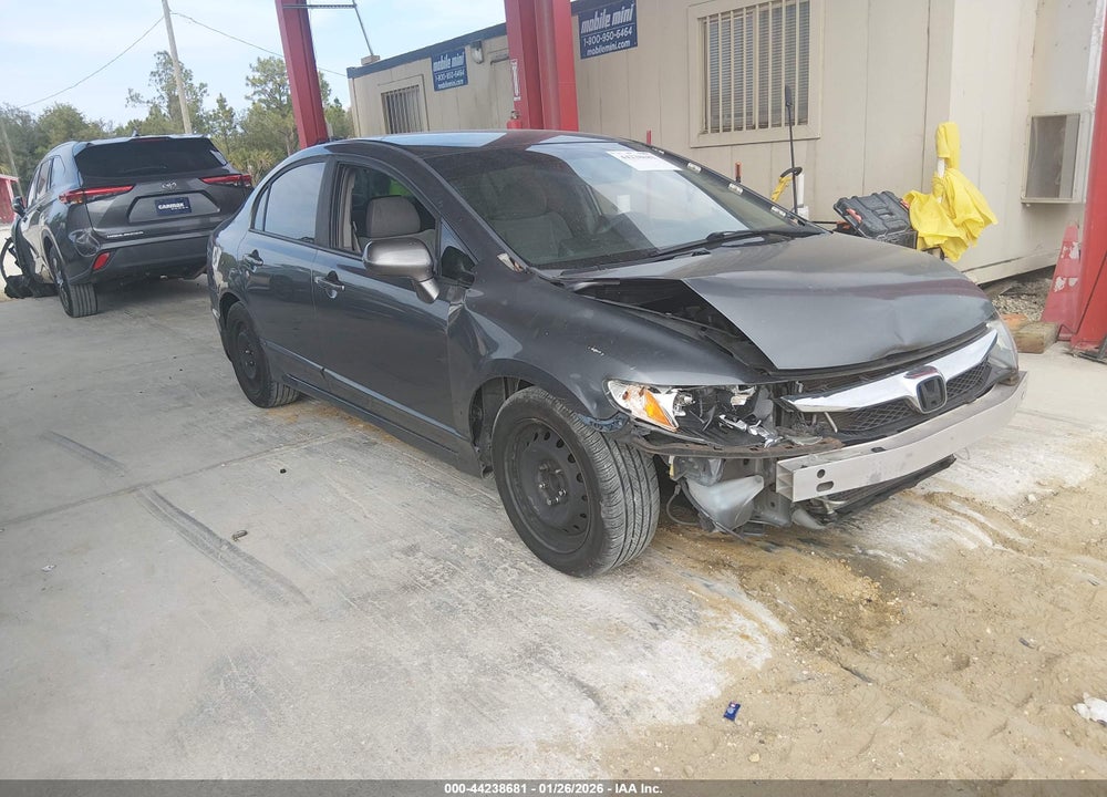 2010 HONDA CIVIC LX VIN: 19XFA1F55AE022214