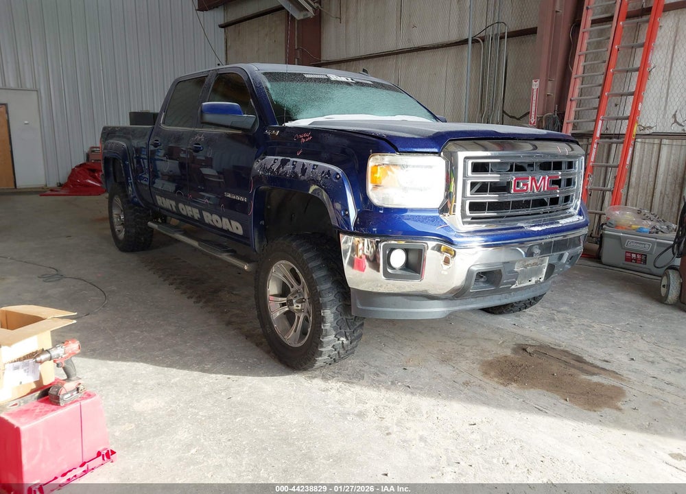 2014 GMC SIERRA 1500 SLE VIN: 3GTU2UEC8EG398812