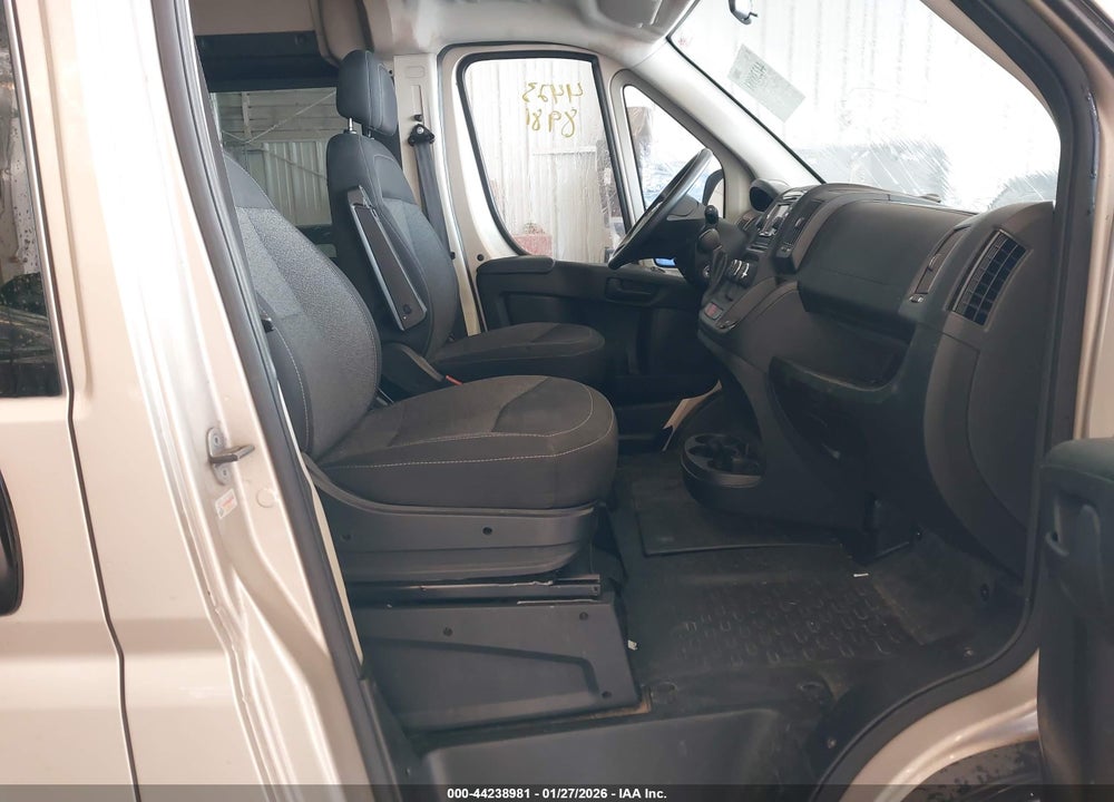 2016 RAM PROMASTER 2500 WINDOW VAN HIGH ROOF VIN: 3C6TRVPG4GE128527