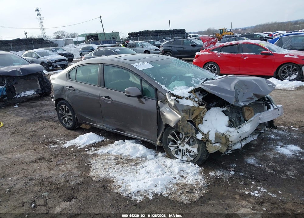 2013 HONDA CIVIC EX VIN: 19XFB2F88DE227415