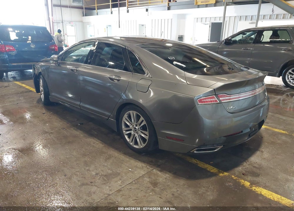 2014 LINCOLN MKZ VIN: 3LN6L2JK2ER827448