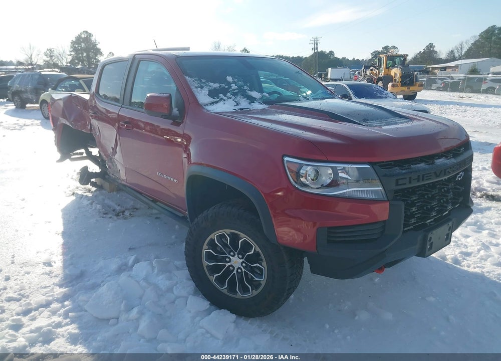 2021 CHEVROLET COLORADO 4WD  SHORT BOX ZR2 VIN: 1GCGTEEN3M1296591