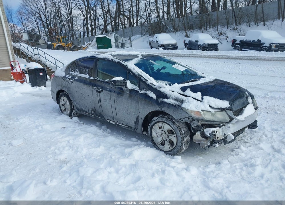 2015 HONDA CIVIC LX VIN: 19XFB2F56FE222819