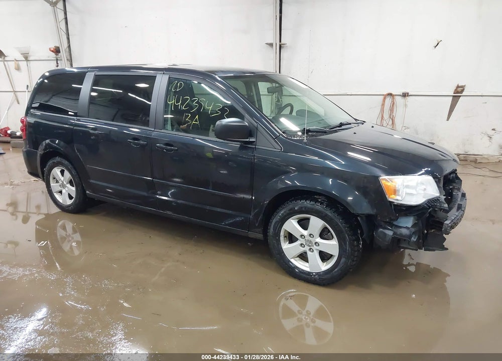 2013 DODGE GRAND CARAVAN SE VIN: 2C4RDGBG6DR599013