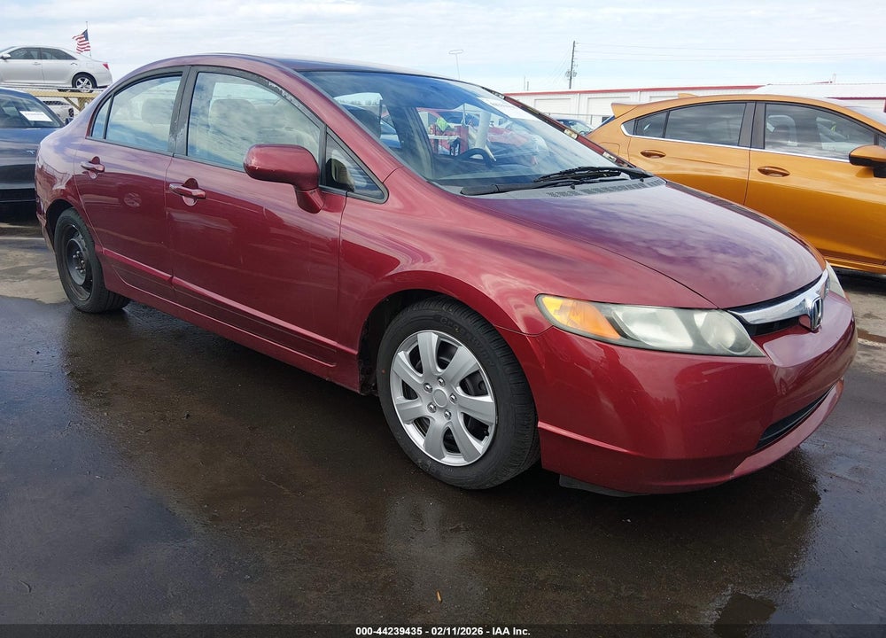 2008 HONDA CIVIC LX VIN: 1HGFA16558L094856