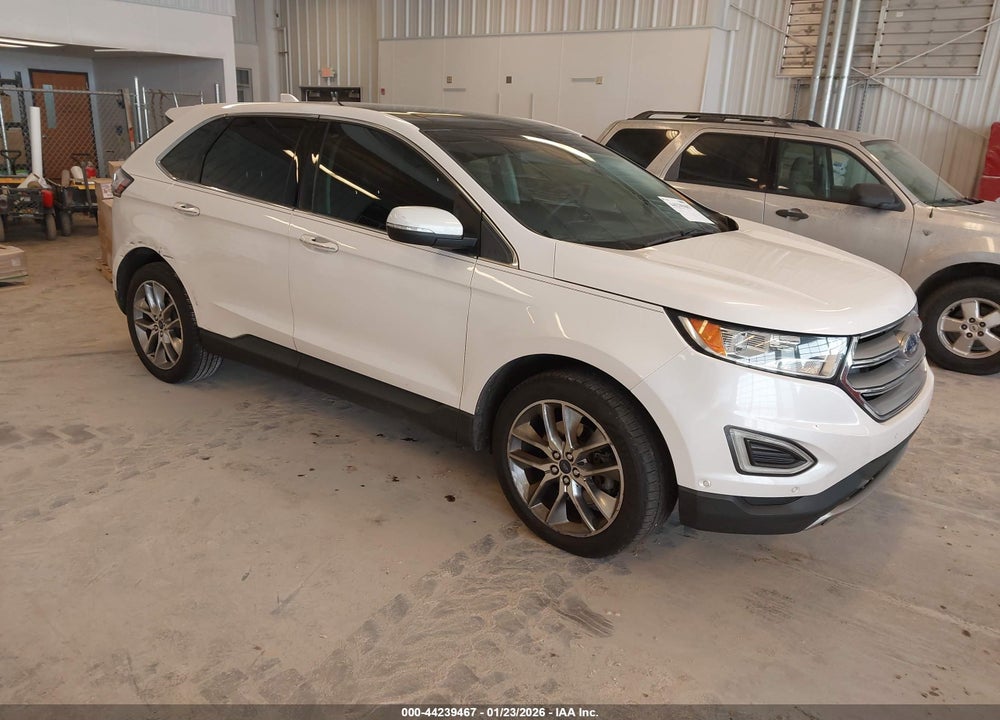 2017 FORD EDGE TITANIUM VIN: 2FMPK4K87HBB96740