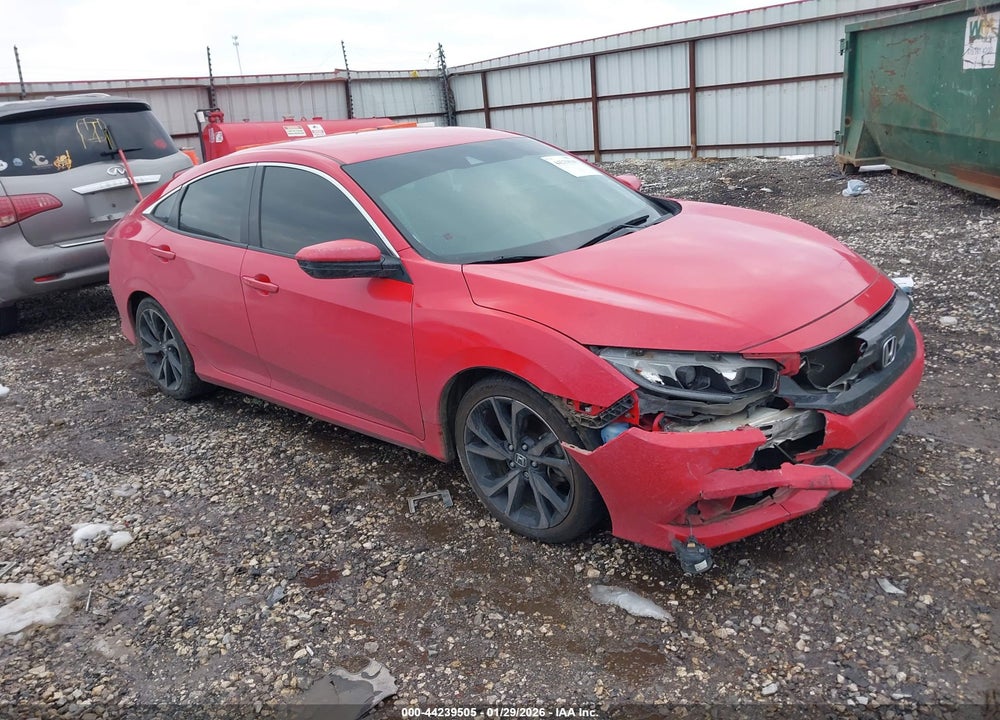 2019 HONDA CIVIC SPORT VIN: 2HGFC2F87KH541461