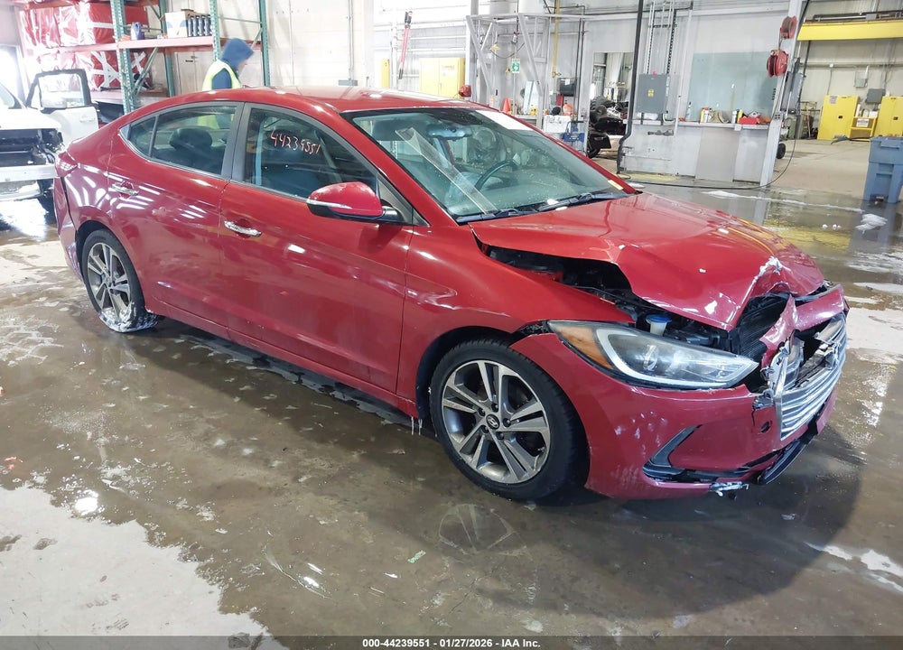 2017 HYUNDAI ELANTRA LIMITED VIN: KMHD84LF7HU060343