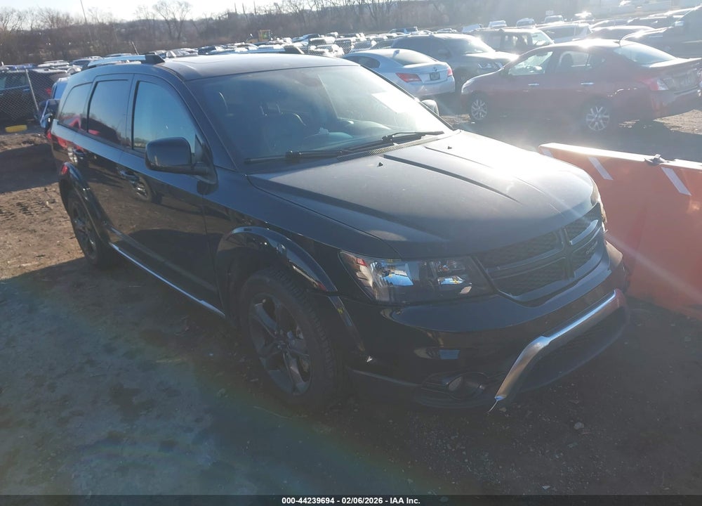 2018 DODGE JOURNEY CROSSROAD VIN: 3C4PDCGB6JT520591