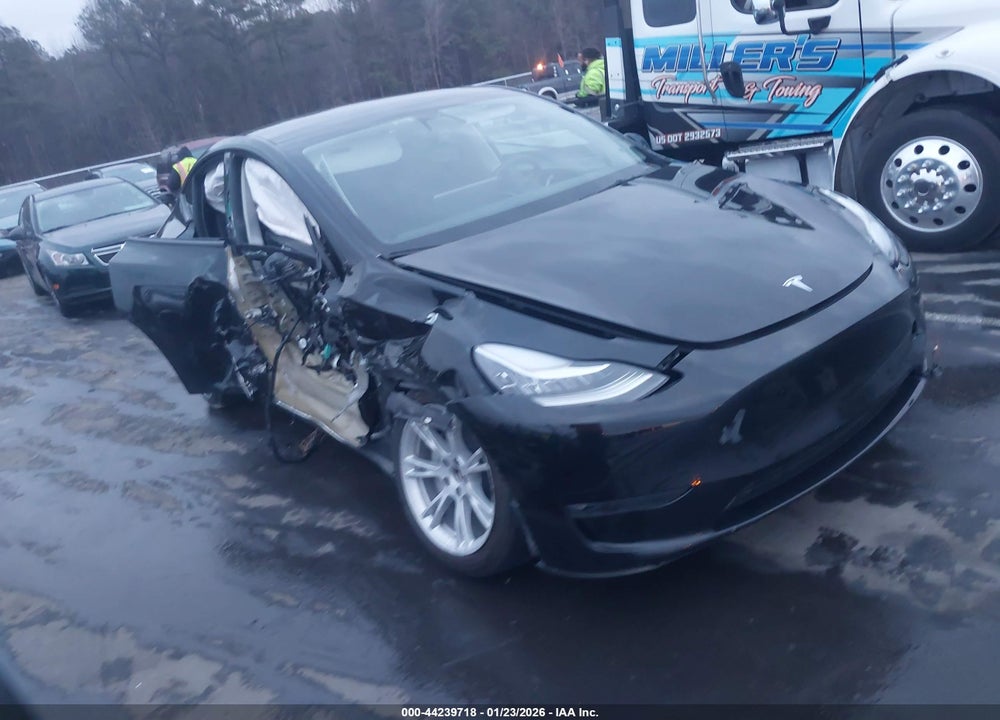 2022 TESLA MODEL Y LONG RANGE DUAL MOTOR ALL-WHEEL DRIVE VIN: 7SAYGDEE4NF441443