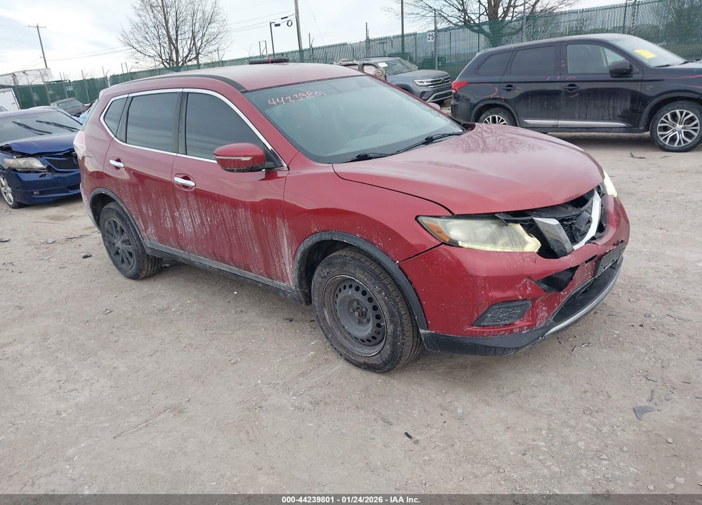 2015 NISSAN ROGUE S VIN: 5N1AT2MV5FC839125