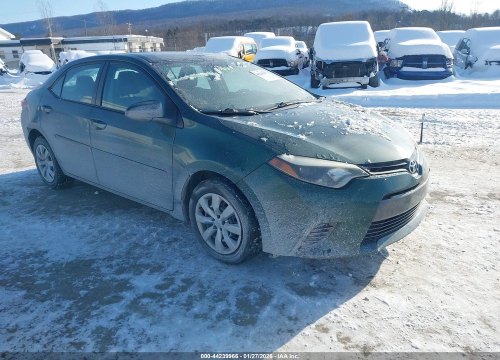 2015 TOYOTA COROLLA LE VIN: 2T1BURHE5FC405982