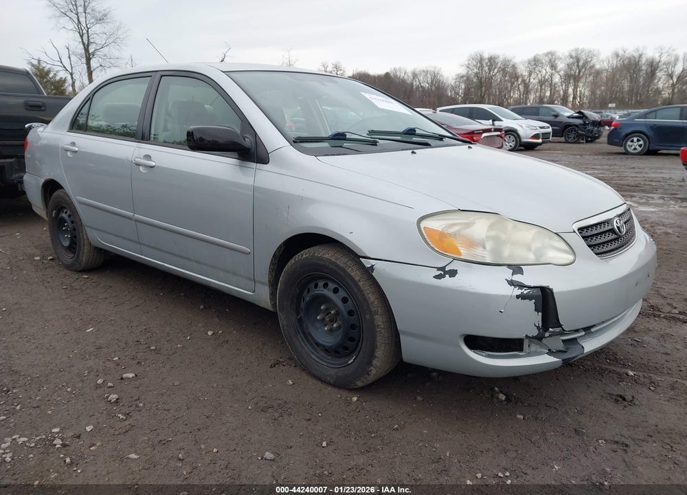 2008 TOYOTA COROLLA LE VIN: 2T1BR32E68C872838