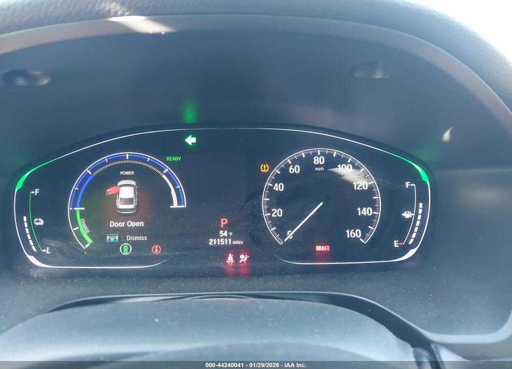 2019 HONDA INSIGHT EX VIN: 19XZE4F56KE021688