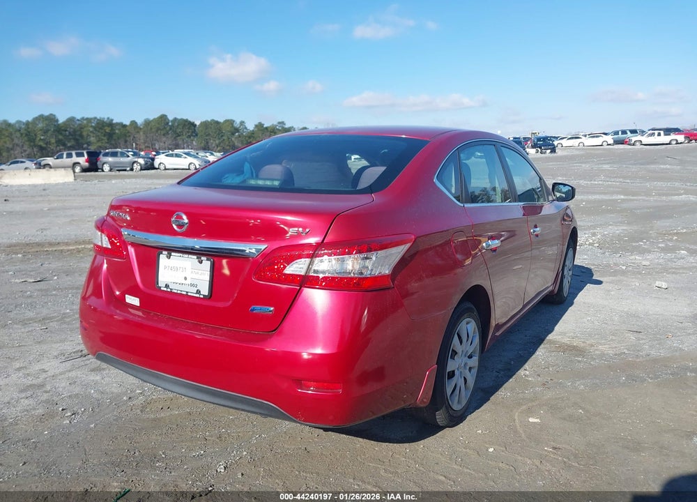 2014 NISSAN SENTRA SV VIN: 3N1AB7AP2EL676983