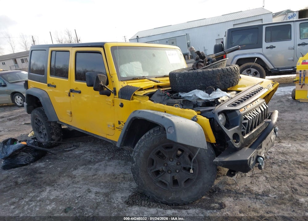 2008 JEEP WRANGLER UNLIMITED X VIN: 1J4GA39178L559834
