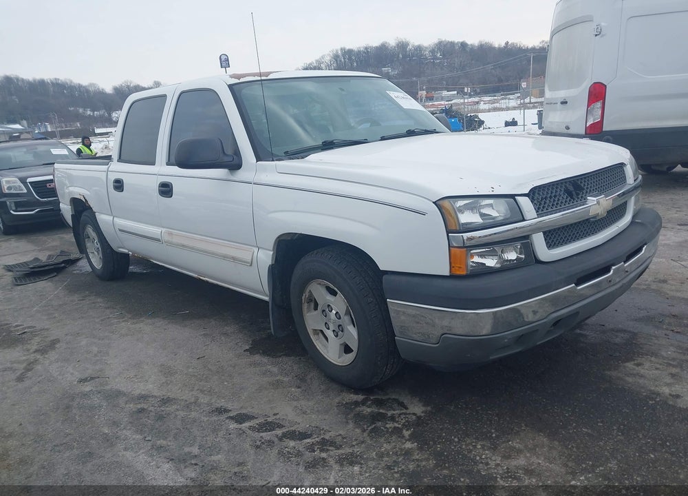 2005 CHEVROLET SILVERADO 1500 LS VIN: 2GCEC13T351185634