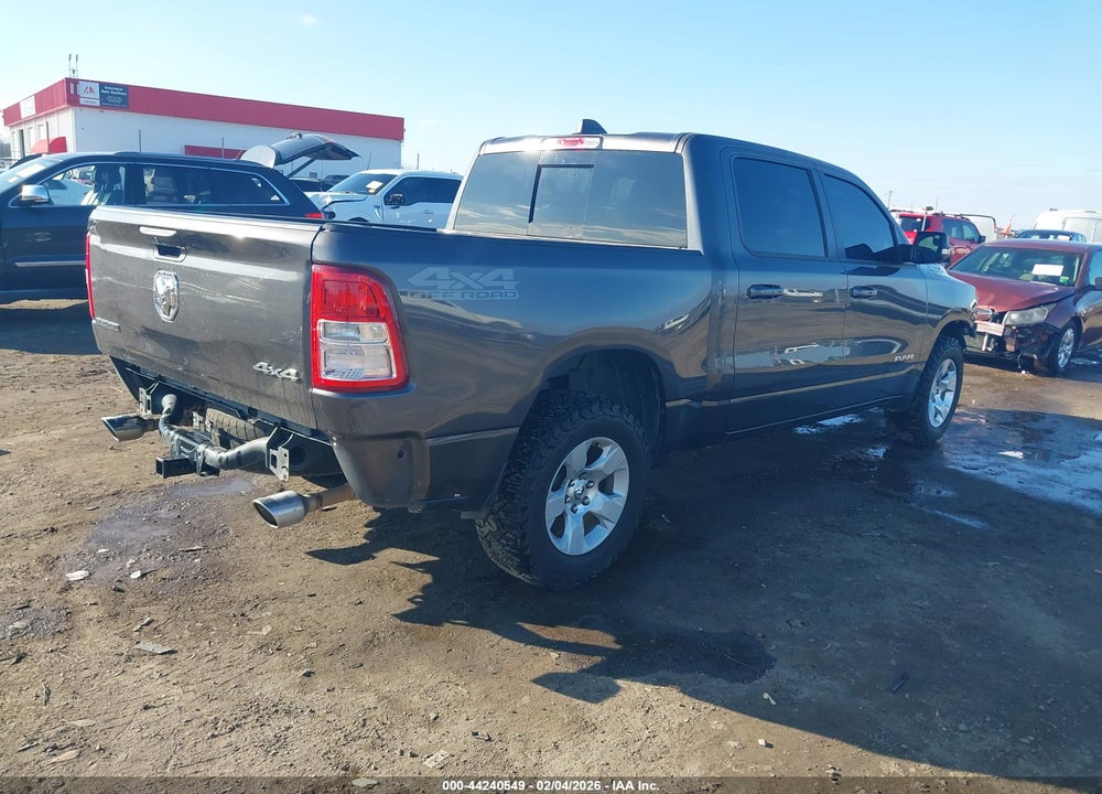 2021 RAM 1500 BIG HORN  4X4 5'7 BOX VIN: 1C6SRFFT4MN733350