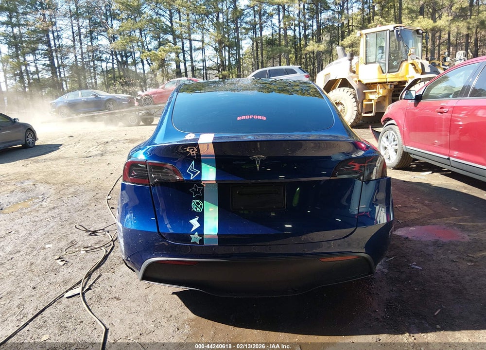 2020 TESLA MODEL Y LONG RANGE DUAL MOTOR ALL-WHEEL DRIVE VIN: 5YJYGDEE7LF031777